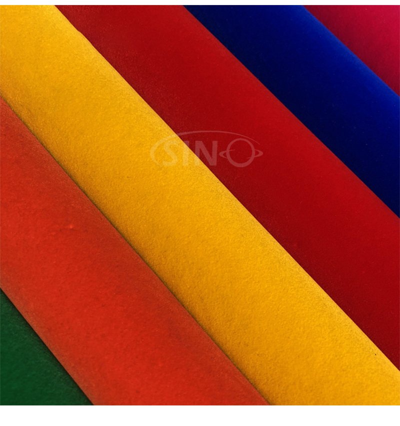Flock Velvet Suede Heat Transfer Vinyl Textile HTV