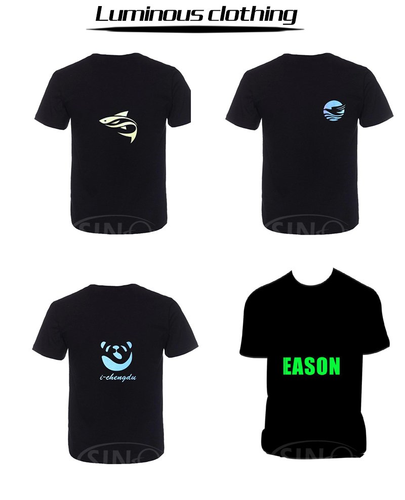 Photoluminescent Glow In The Dark Heat Press Transfer Vinyl Film