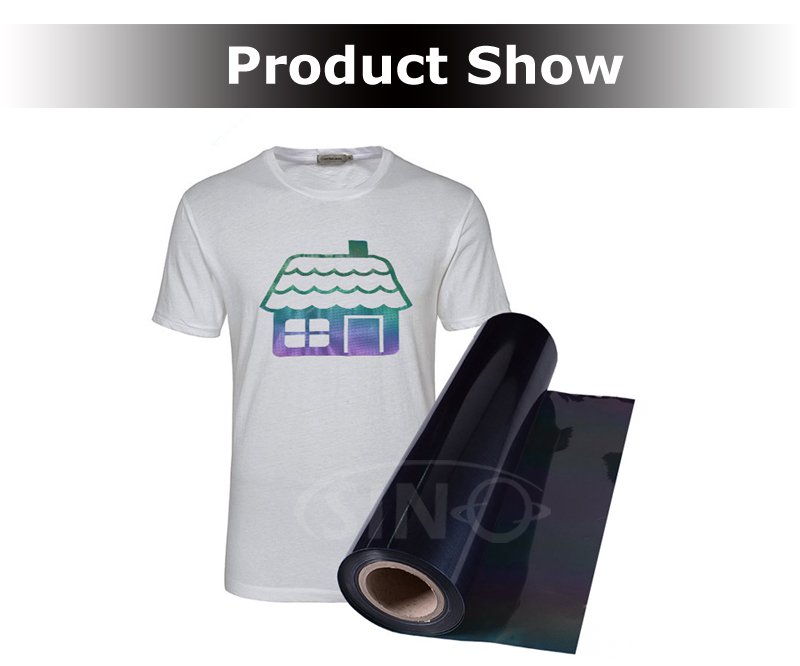 Rainbow Flash Reflective Heat Transfer Press HTV Vinyl