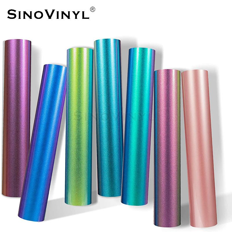 Iron on Vinyl Chameleon Change Color HTV for t Shirt