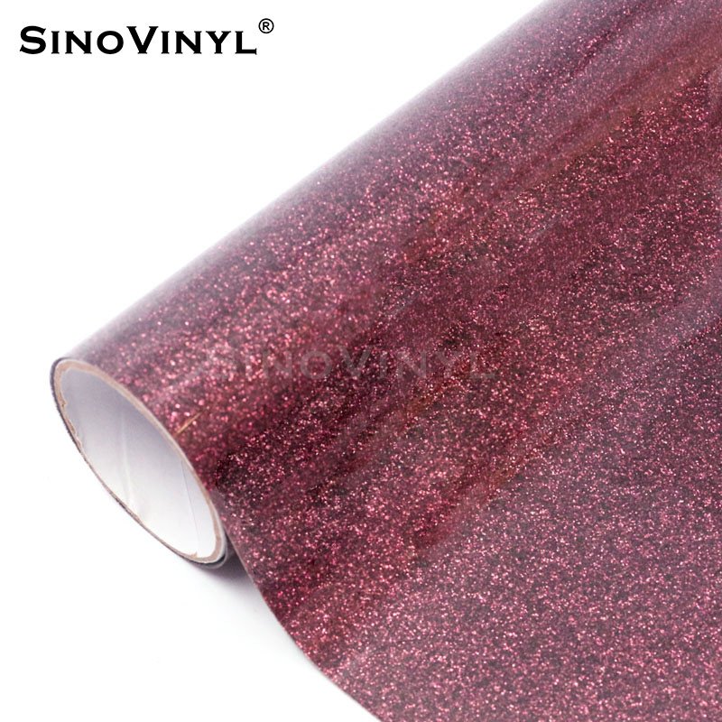 Easy To Cut Glitter HTV Heat Transfer Vinyl Rolls for Shirts