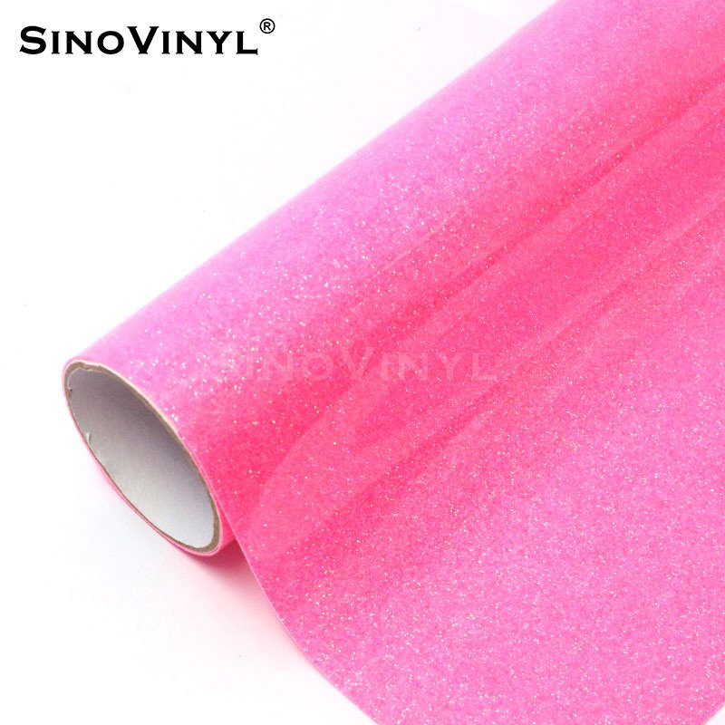 Easy To Cut Glitter HTV Heat Transfer Vinyl Rolls for Shirts