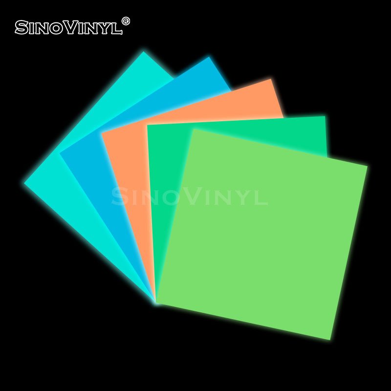 Photoluminescent 3D Puffs Heat Transfer Textile Vinyl For Tshirt