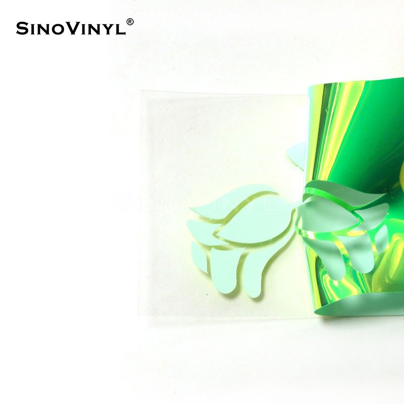 T-shirt Heat Transfer Vinyl Glitter Reflective Photoluminescent Rainbow