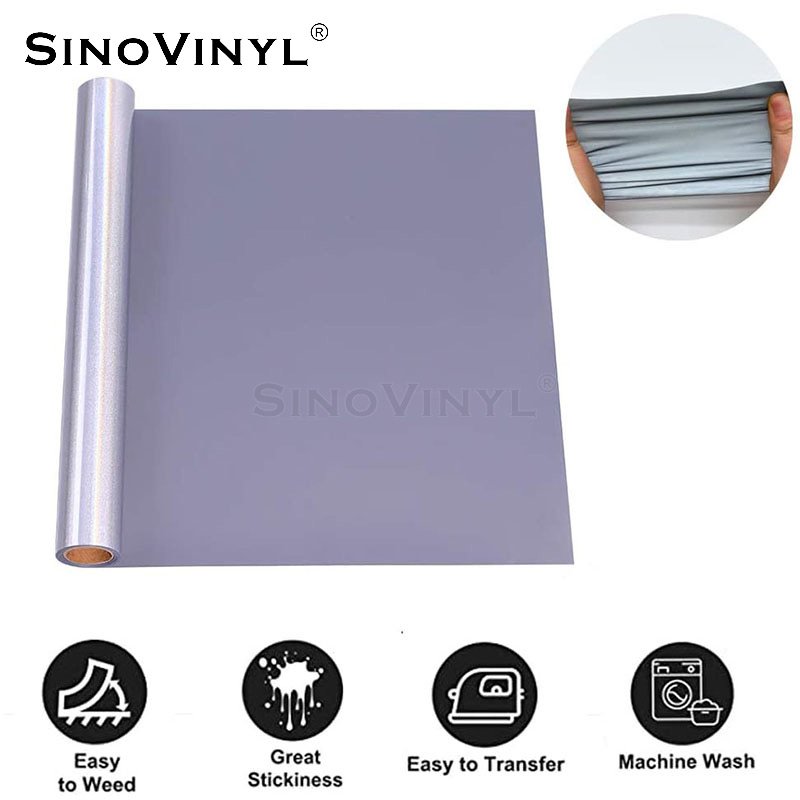 Reflective Heat Transfer Buddha Vinyl for Garment Safety Vest