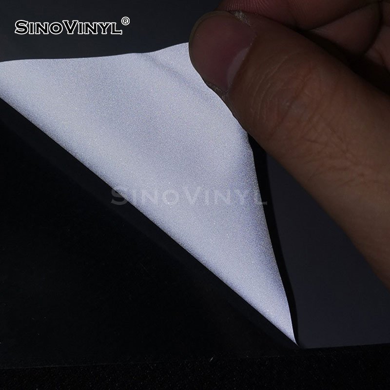 High Visibility Reflective Vinyl Grey Reflector Heat Transfer Vinyl