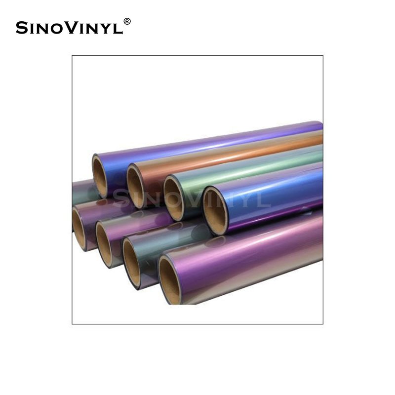 Custom Chameleon Transfer Film Heat Transfer Vinyl For Clothes