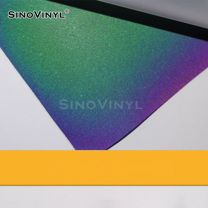 Custom Chameleon Transfer Film Heat Transfer Vinyl For Clothes